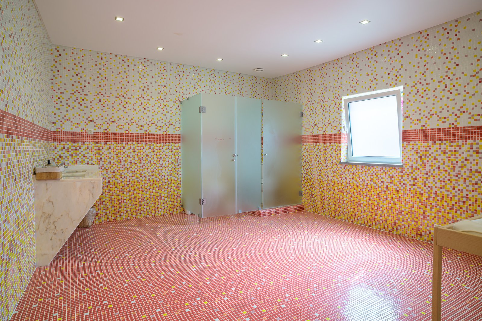 Spa mosaic room